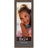 PosterPalooza | 8x24 Modern Bamboo Picture Frame, UV Acrylic, 5 Finishes - 2 of 4