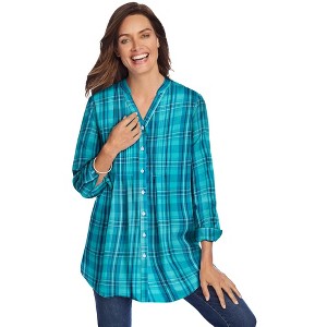Woman Within Perfect Pintuck Tunic - 1 of 4