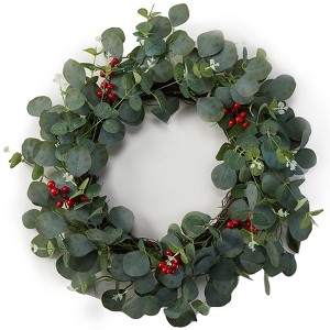 The Lakeside Collection Christmas Delight 24" Wreath - 1 of 4