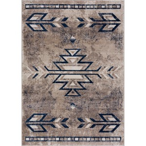 Rug Branch Contemporary Boho SouthWestern Indoor Rug - 1 of 4