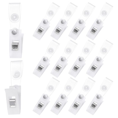 Unique Bargains Plastic Lawn Garden Anti-Wind Flag Pole Clips 20 Pcs