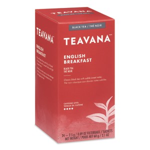 Starbucks Teavana Tea Bags, English Breakfast - Case 24 - 0.09 Oz - 1 of 1