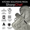 SharpChef Heat and Slip Resistant Silicone Oven Mitt and Pot Holder Set, Soft Cotton Lining, Waterproof, BPA-Free - 2 of 4