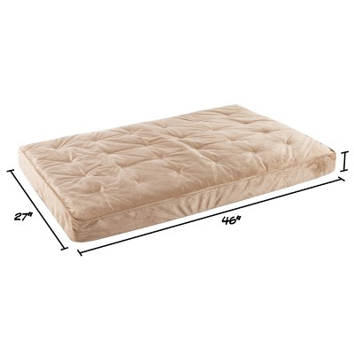 Pet Adobe Egg Crate Memory Foam Orthopedic Cushion Pet Bed - Tan