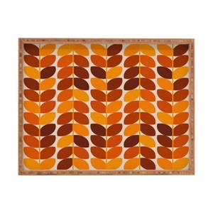 Alisa Galitsyna Fall Leaves 1 Rectangular Tray - Deny Designs - 1 of 2