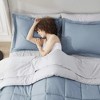 BAGOKIE 5/7 PCS Bed in a Bag Reversible Bedding Set with Comforter, Sheets, Pillow Sham, Pillowcase - 4 of 4