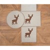 C&F Home 47.24" x 11.81" Felt Reindeer Runner - 3 of 3