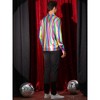 Lars Amadeus Men's Button Down Disco Party Shiny Printed Shirts - 3 of 4