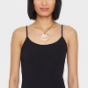 Dipped Shell Pendant Necklace - A New Day™ Gold - 2 of 4