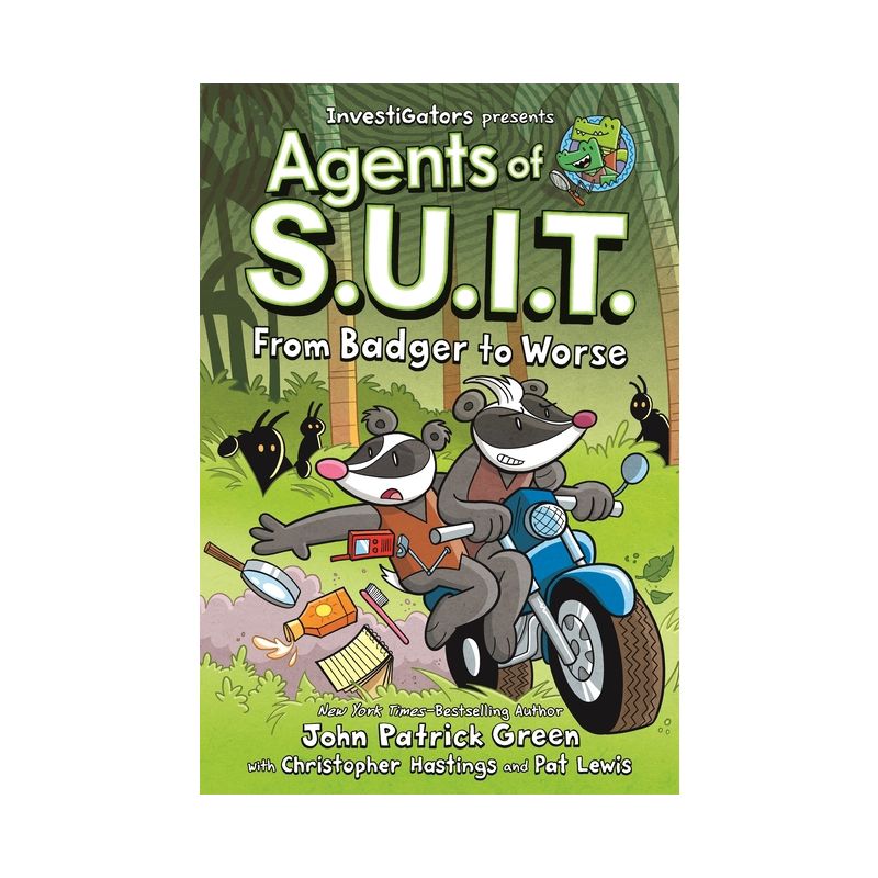 Investigators: Agents of S.U.I.T.: From Badger to Worse - by  John Patrick Green &#38; Christopher Hastings (Hardcover), 1 of 2