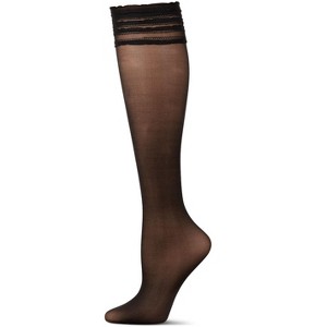 Memoi Women's Rufflicious Knee High Socks - 1 of 2