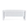 NicBex Oval Storage Ottoman Bench,End of Bed Boucle Ottoman with Storage,Storage Bench for Living Room,Bedroom,Entryway - 2 of 4