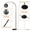 Dovelina Arch Floor Lamp with Glass Shade Adjustable Arc Lamp - 4 of 4