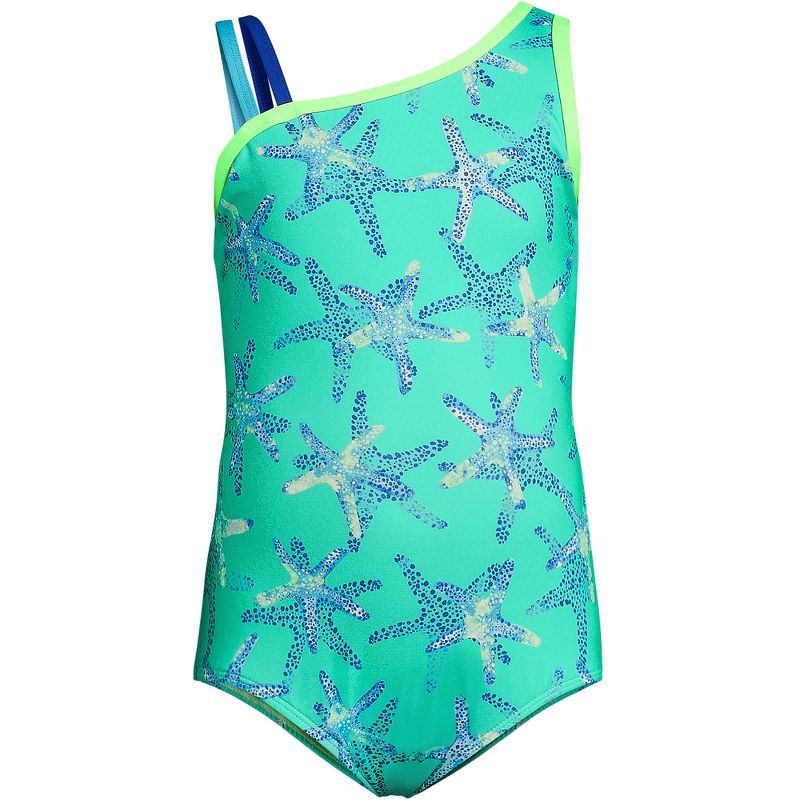 Lands' End Kids Sport One Piece Swimsuit, 1 of 4