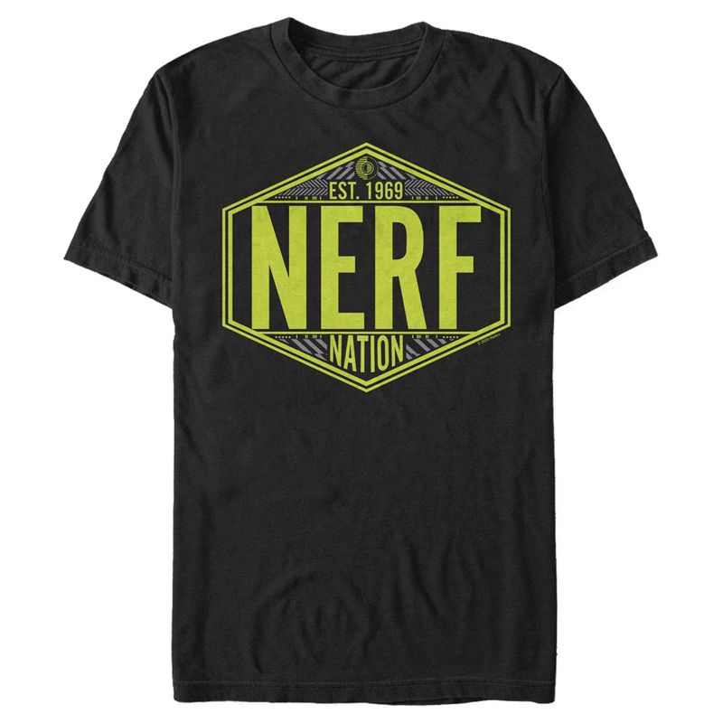 Men's Nerf Nerf Nation Badge T-Shirt, 1 of 6