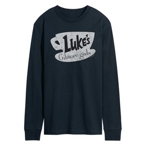 Men's - Gilmore Girls - Lukes Coffee Long Sleeve Graphic T-Shirt - 1 of 3