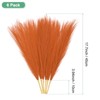 Unique Bargains Dried Plants Artificial Durable Small Fluffy Pampas Grass 7 Branches for Home, Office, Party 17.7 Inch - 3 of 4
