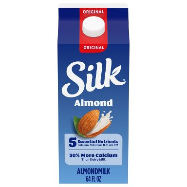 Silk Original Almond Milk - 0.5gal