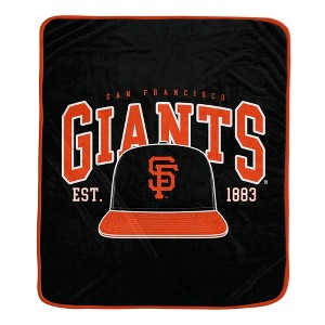 MLB San Francisco Giants Vintage Arch Block Ultra Soft Blanket - 1 of 1