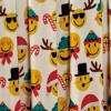 Plazatex Christmas Smiles Micro plush Decorative All Season Multi Color 50" X 60" Throw Blanket - 3 of 3