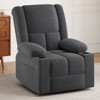 CAVINAS Power Lift Sofa Chair with USB Ports,Massage and Heat,Adjustable Single Sofa with Cup Holders,Recliner Couch for Elderly People - 2 of 4