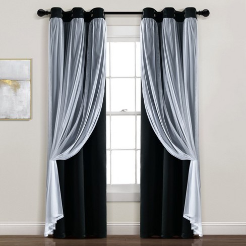 Black curtain deals lining