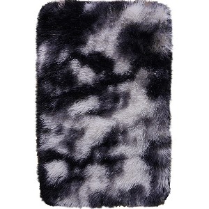 Shag Area Rug, Ultra Soft 1.7" Thick Plush Carpet with Non-Slip Backing for Bedroom or Living Room - 1 of 4