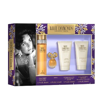 white diamond gift sets elizabeth taylor