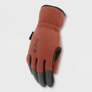 Ethel Gardening Gloves Crimson L - Mechanix Wear, Size: Large, Red