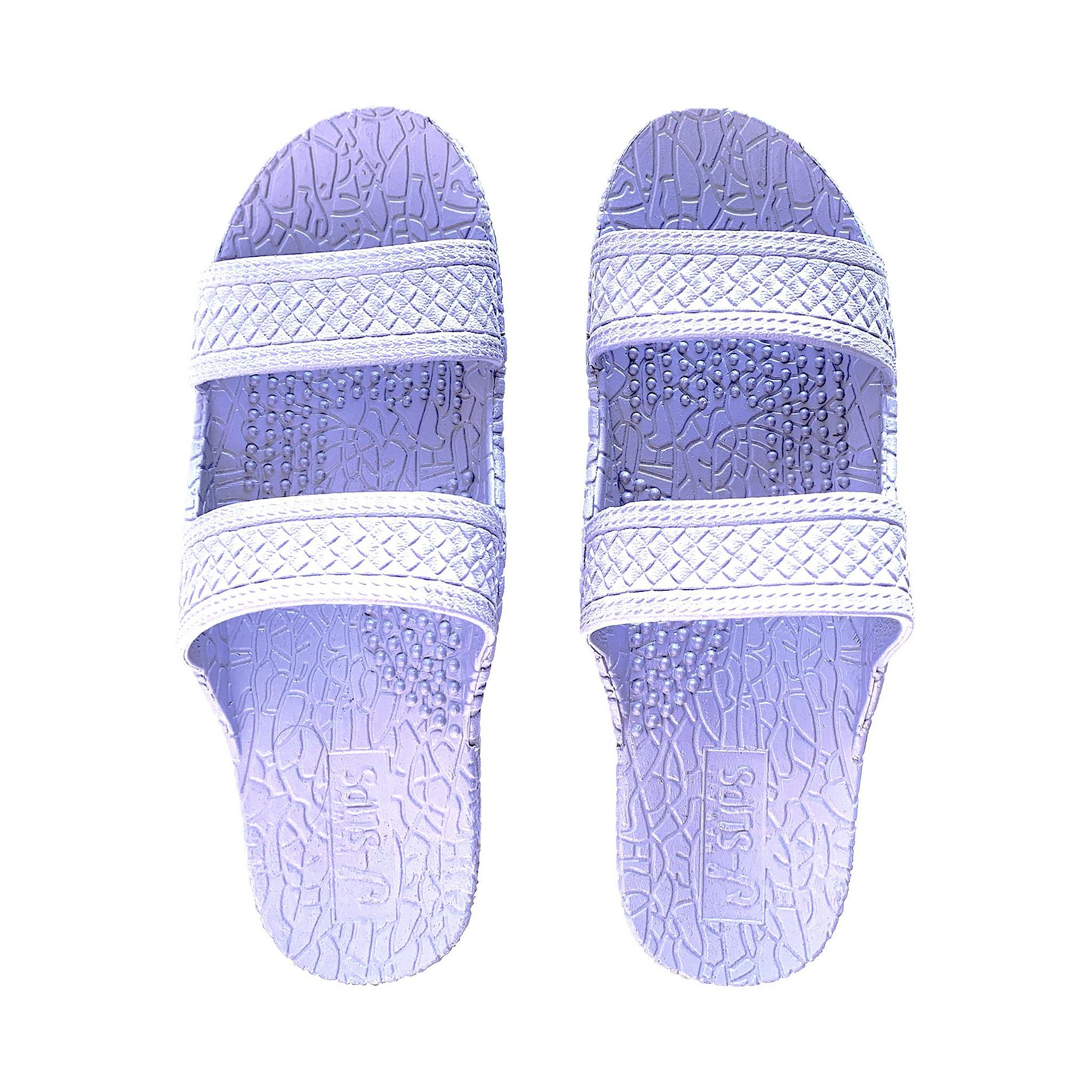 J-Slips Hawaiian Girls Sandals – Lightweight, Comfortable Slip-On Beach Slides in Fun Pastel Colors