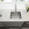 Laundry Sink - 22in x 22in Laundry Room Utility Sink Drop In Topmount 16 Gauge Stainless Steel 12 Inch Deep Single Bowl Above Counter Basin - 2 of 4