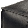 NicBex Square Pouf Ottoman Versatile Accent Furniture for Comfort and Additional Seating, Black - 2 of 4