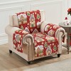 Greenland Home Fashions 2404EFPA Gingerbread Lane Arm Chair Furniture Protector, 81x81Inch - 2 of 4