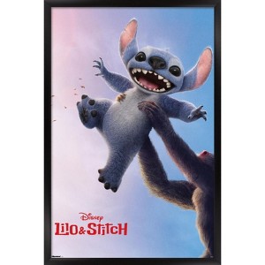 Trends International Disney Lilo & Stitch (2025) - Pride Rock One Sheet Framed Wall Poster Prints - 1 of 4