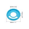 Unique Bargains Plastic DIY Notebook Planner Round Book Binding Discs 22 Pcs - 2 of 4
