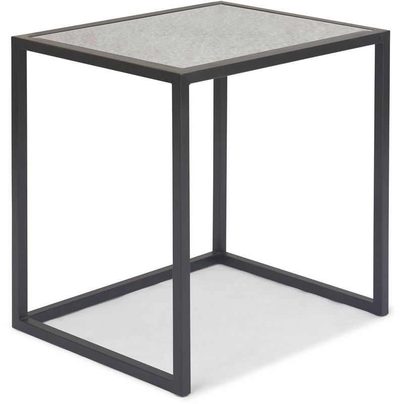 Set of 2 Gramercy Square Mirrored Accent Tables Black - Finch, 2 of 7