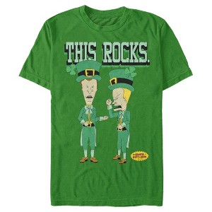Men's Beavis and Butt-Head St. Patrick's Day This Rocks T-Shirt - 1 of 4