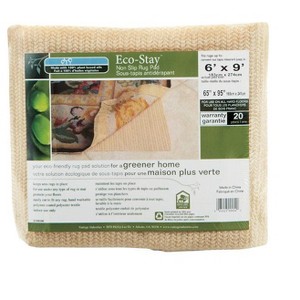 Con-Tact Eco Stay 6 ft. W X 9 ft. L Reversible Polyester Indoor Rug Pad - 1 of 1