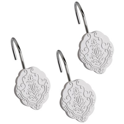 Creative Scents Vintage White Collection Curtain Hooks