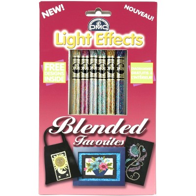 DMC Light Effects Floss Pack 8.7yd 6/Pkg-Blended Favorites