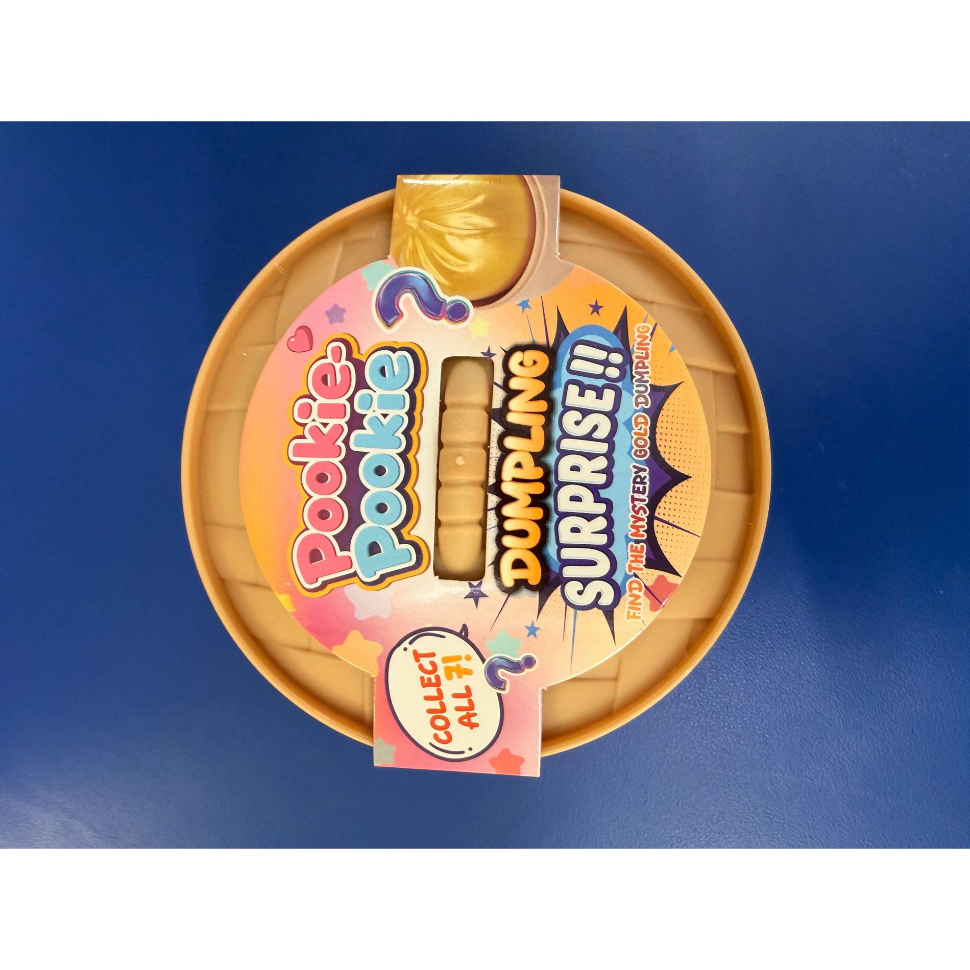 Pookie-Pookie Surprise Dumpling Metallic Mystery Toy – Random Color Collectible Figure, Rare Gold Chance, Party Favor Gift – Pookie-Pookie