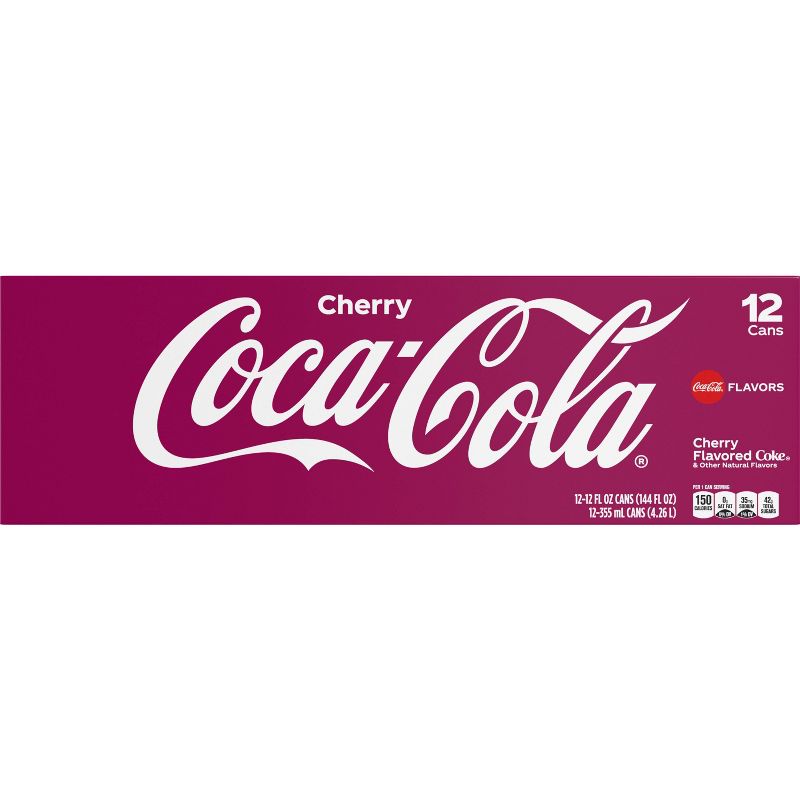 Coca-Cola Cherry - 12pk/12 fl oz Cans, 3 of 12