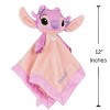 Disney Stitch Angel Snuggle Stuffed Animal 13 Inch Security Blanket Toy - 4 of 4