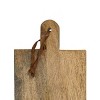 Oversized Rectangle Gray Resin & Mango Wood Cutting Board - Foreside Home & Garden - 4 of 4