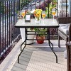 SKONYON 6ft Folding Table Portable Indoor Outdoor Picnic Party Dining Camping - 2 of 3