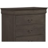 PAGED Traditional Design Dresser for Bedroom Storage Cabinet with Drawers and Metal Glides for Living Room, Hallway, Office - 4 of 4