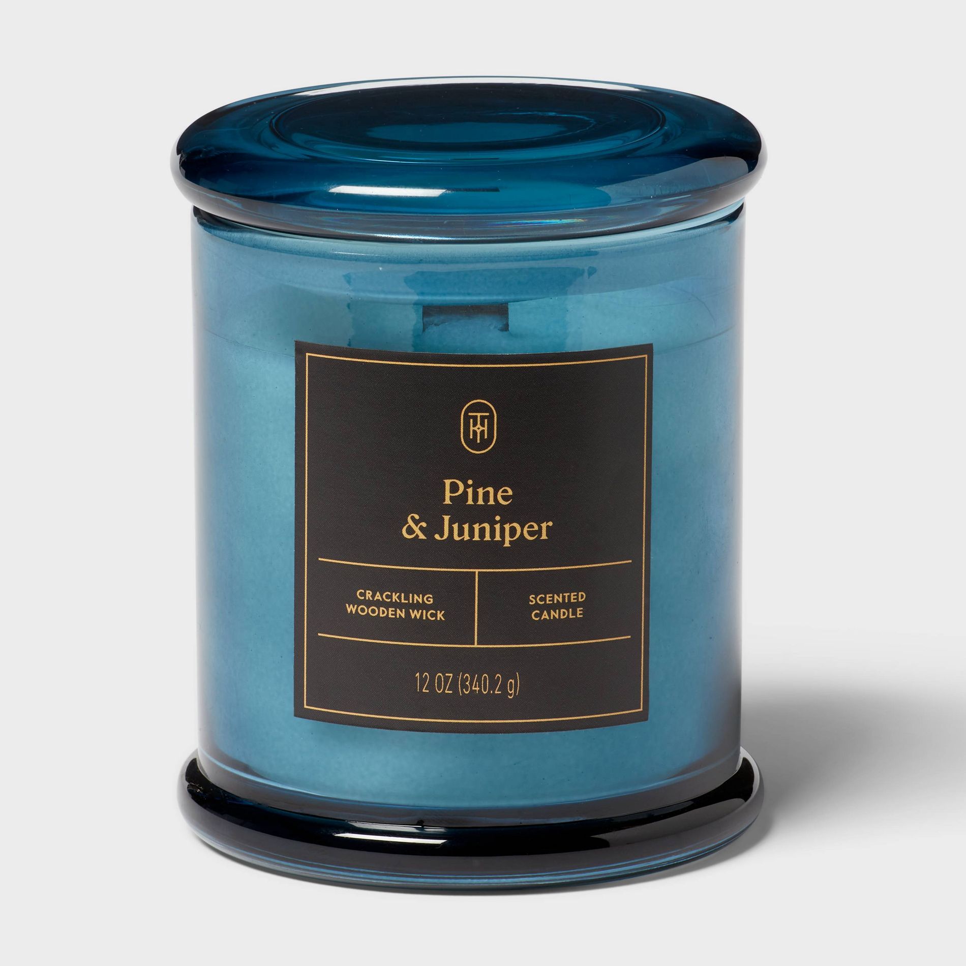 Wooden Wick Pine and Juniper Jar Candle 12oz - Threshold™