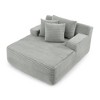 EHMKNP Upholstered Corduroy Single Lazy Sofa Lounge Chair (No Assembly Required) - 2 of 4