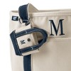 Lands' End Pre-Monogrammed Letter Micro Canvas Tote - 3 of 3