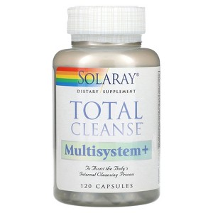Solaray Total Cleanse, Multisystem +, 120 Capsules - 1 of 2